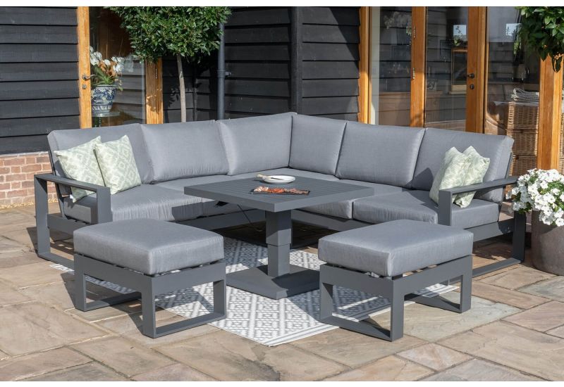 amalfi casual sofa dining set