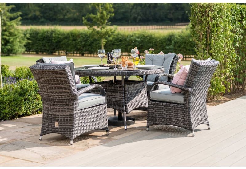 maze rattan 4 seater