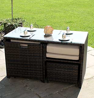 Rattan Garden Furniture Set, Outdoor Furniture UK & Patio Furniture Set